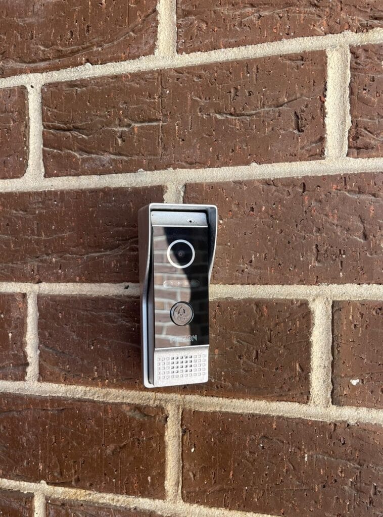 Professional video intercom system installation in Pakenham by Alex from Titan Techs.